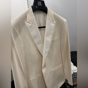 Banana republic barathea white tuxedo jacket 42S
